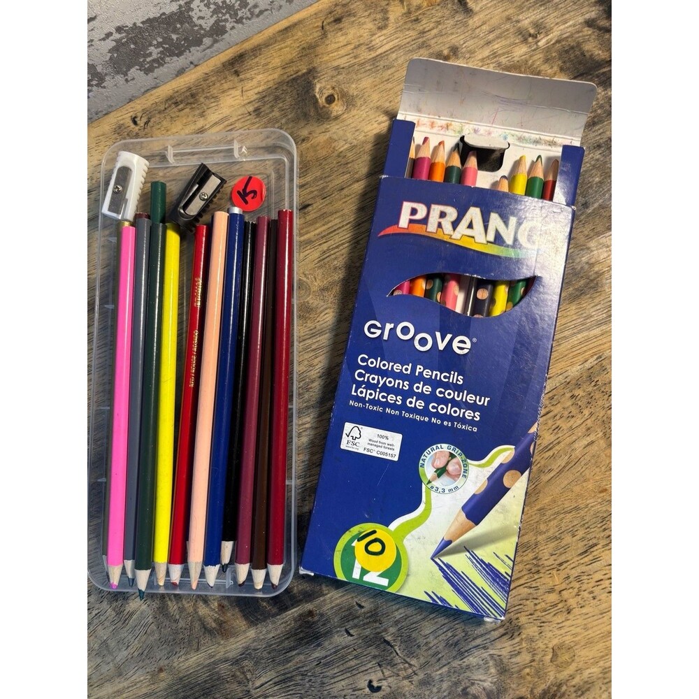 Prang Colored Pencils total 25